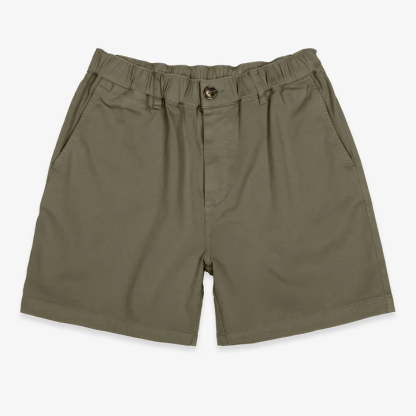 Men's Casual Stretch Twill Cotton Chino Shorts
