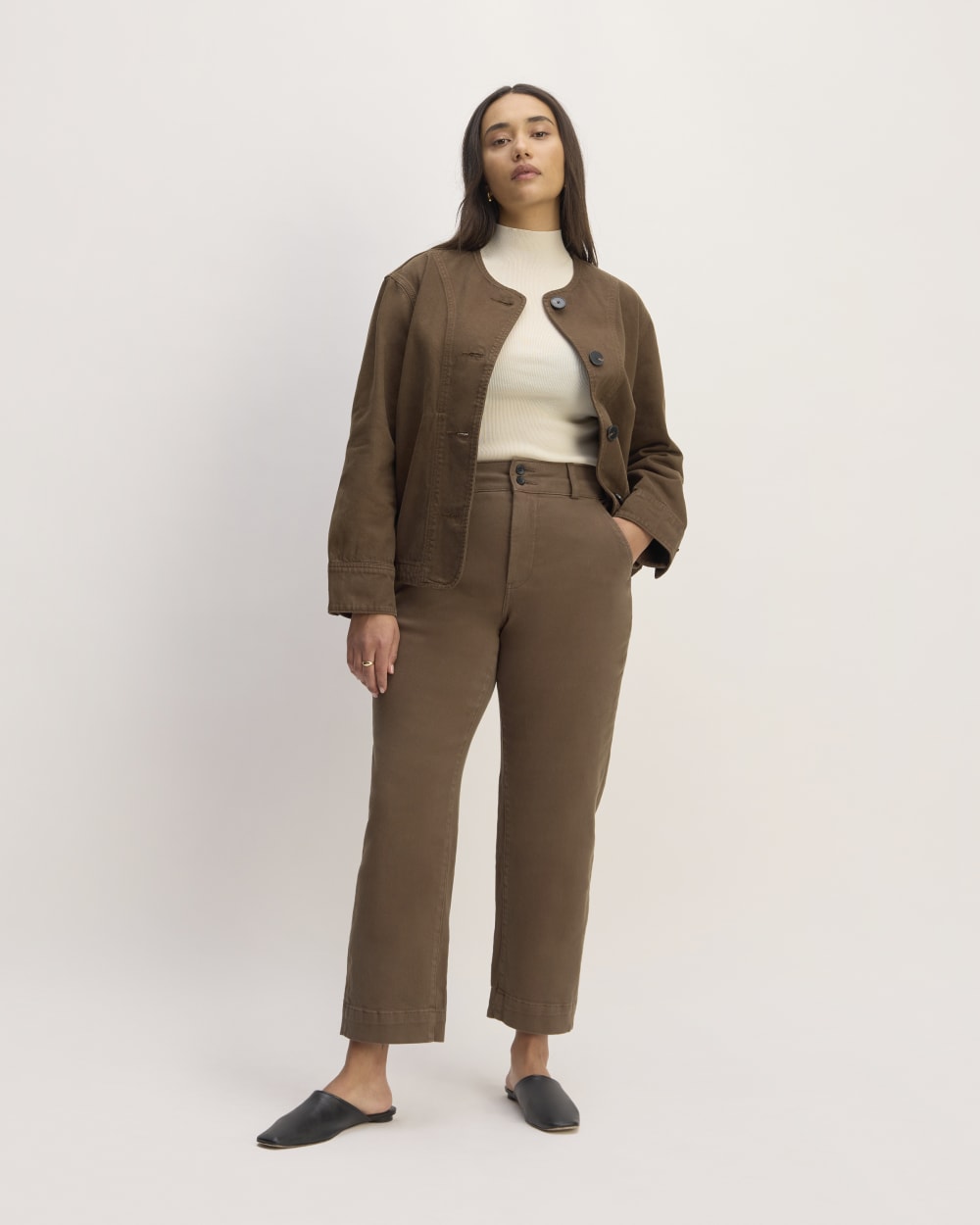 The Organic Straight-Leg Pant