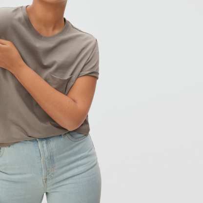 The Organic Cotton Box-Cut Tee