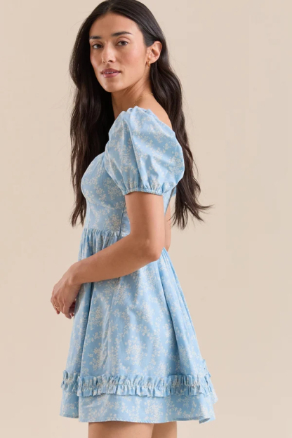 Meggie Floral Babydoll Dress