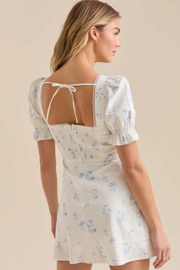 Lucia Floral Mini Dress