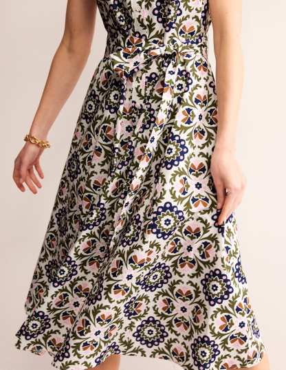 Amy Sleeveless Shirt Dress