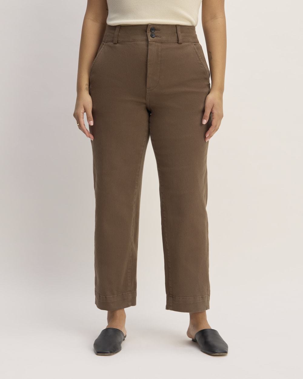 The Organic Straight-Leg Pant