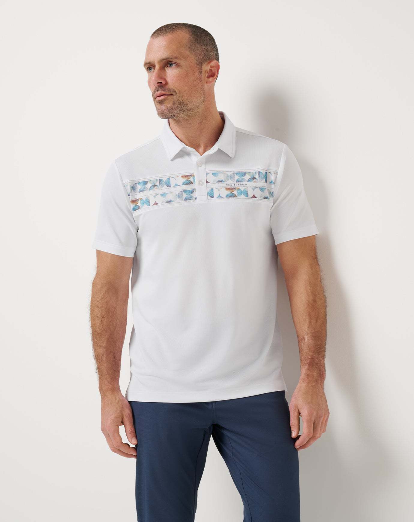 Good Good Chest Stripe Polo