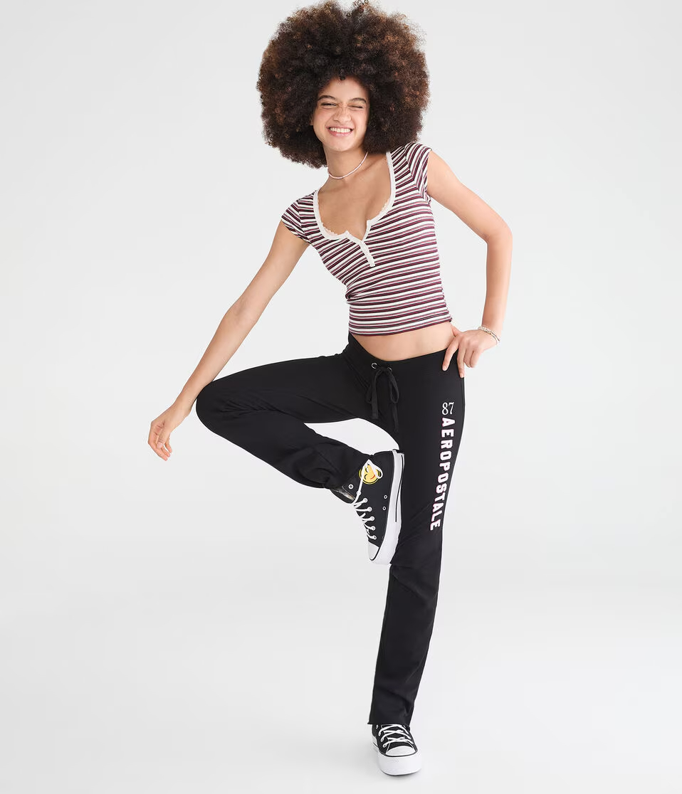 Aeropostale 87 Fit & Flare Sweatpants