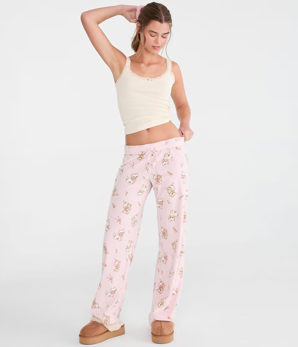 Baby Cats Polyfleece Sleep Pants