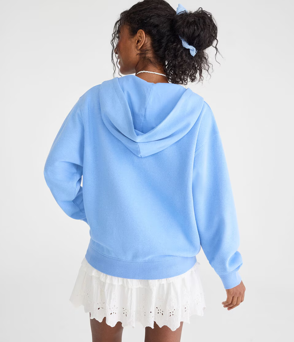 Cloud Soft Oversized Full-Zip Hoodie