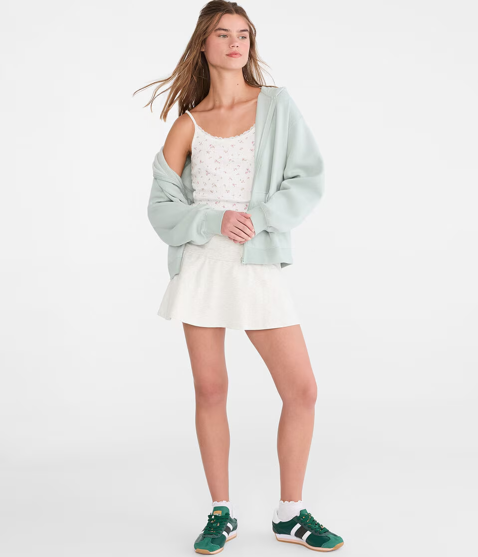 Cloud Soft Oversized Full-Zip Hoodie