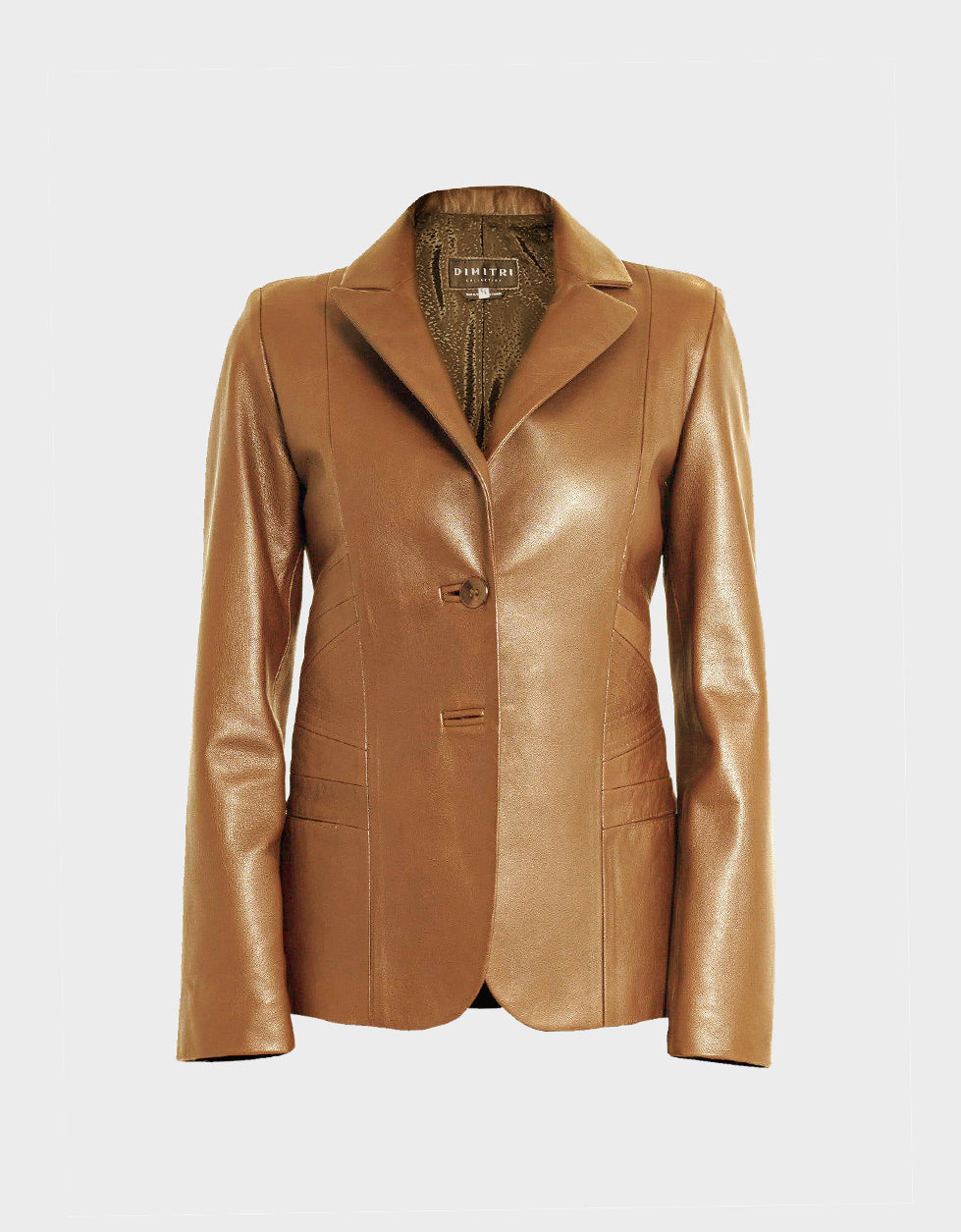 Daniela Leather Blazer