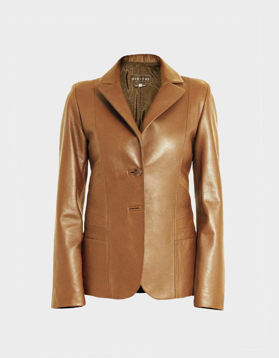 Daniela Leather Blazer