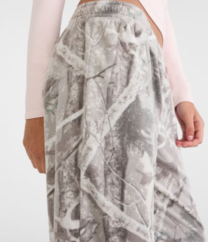 Forest Camo Polyfleece Sleep Pants