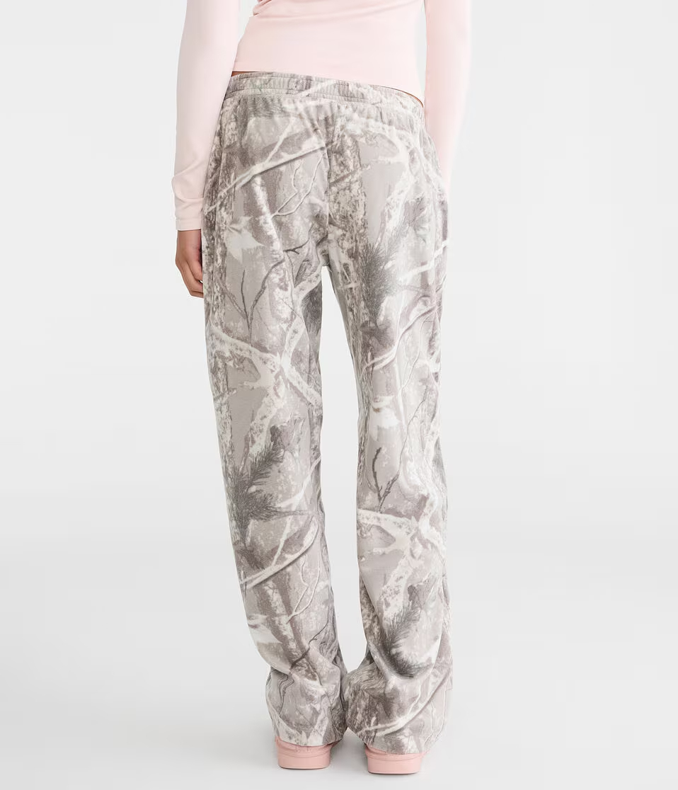 Forest Camo Polyfleece Sleep Pants