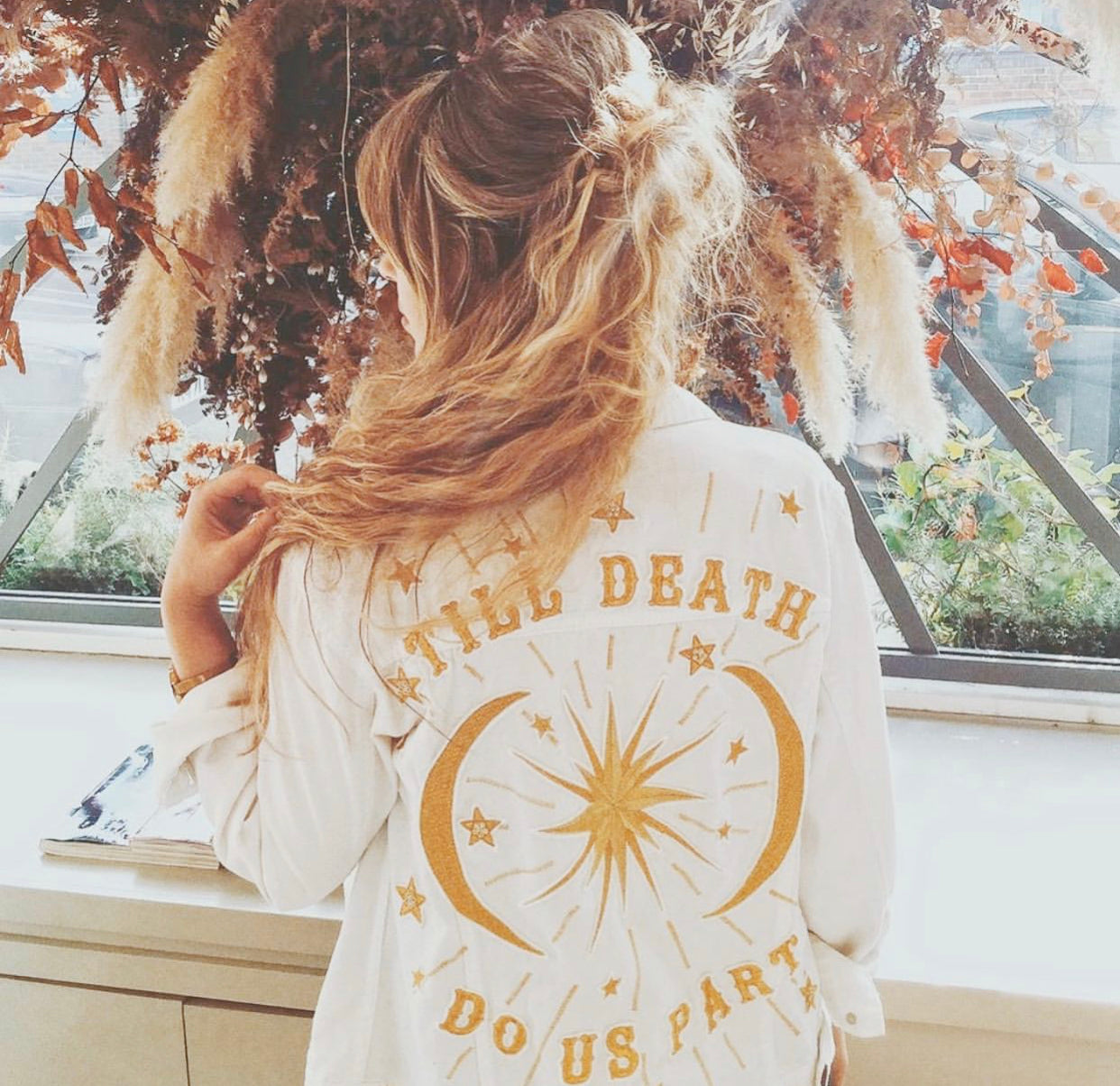 Till Death Do Us Part' Denim Jacket