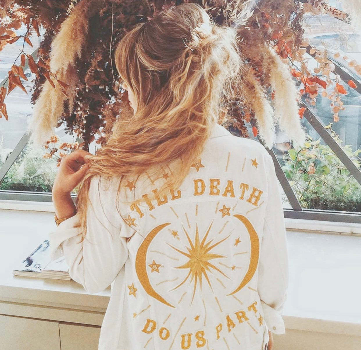Till Death Do Us Part' Denim Jacket