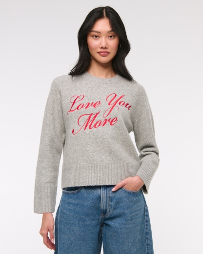 The A&F Madeline Western Crew Sweater