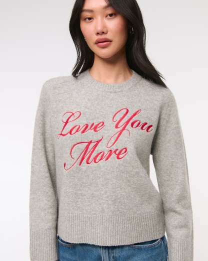 The A&F Madeline Western Crew Sweater