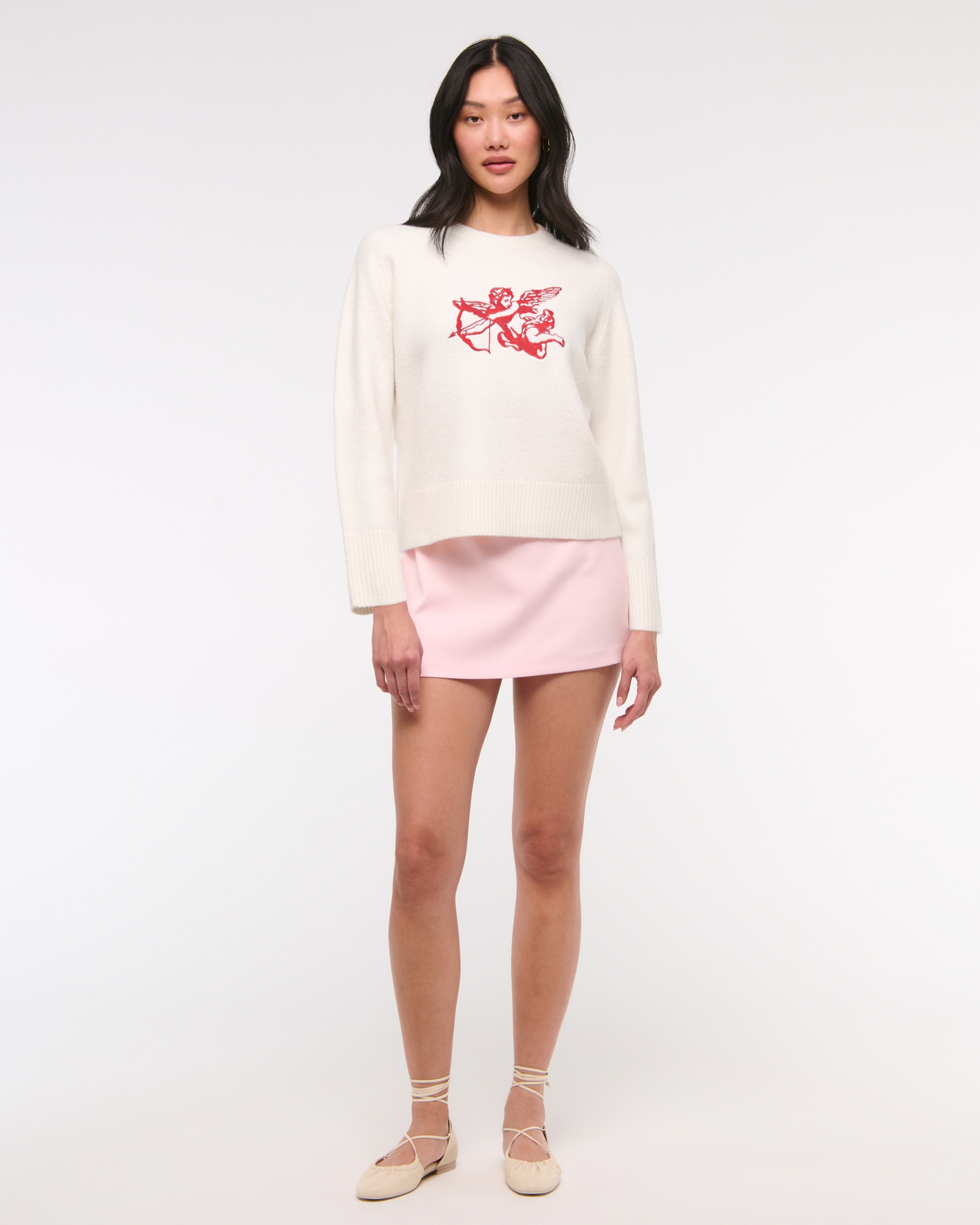 The A&F Madeline Western Crew Sweater