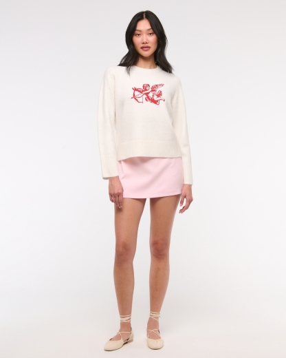 The A&F Madeline Western Crew Sweater