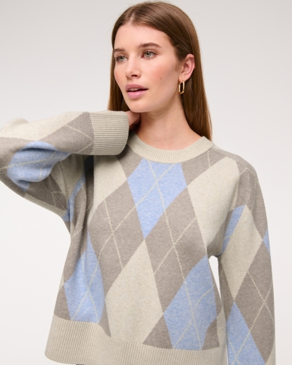 The A&F Madeline Western Crew Sweater