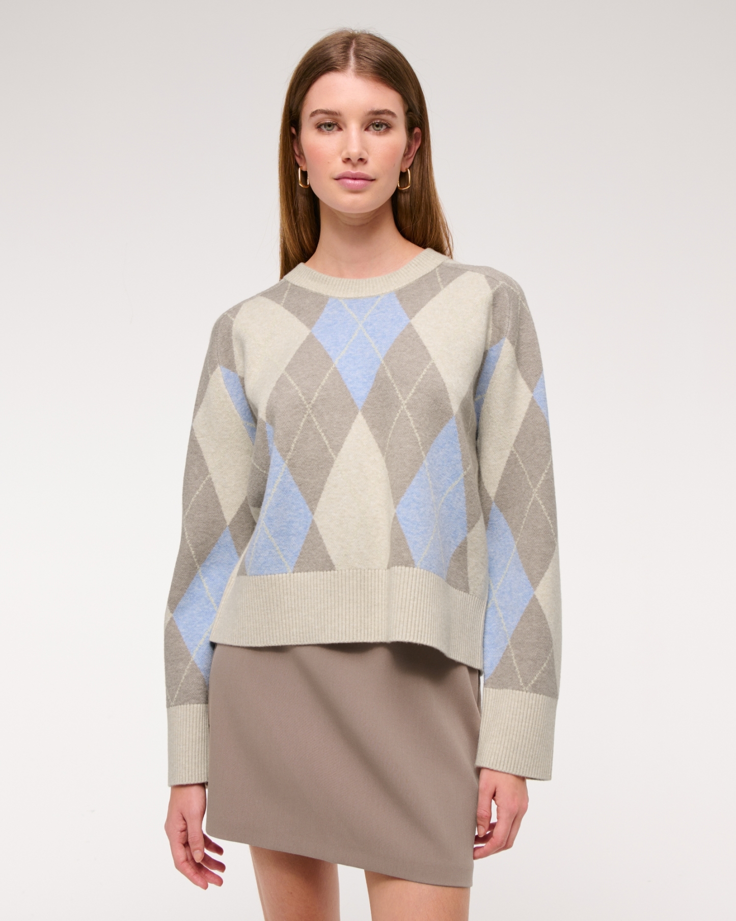 The A&F Madeline Western Crew Sweater