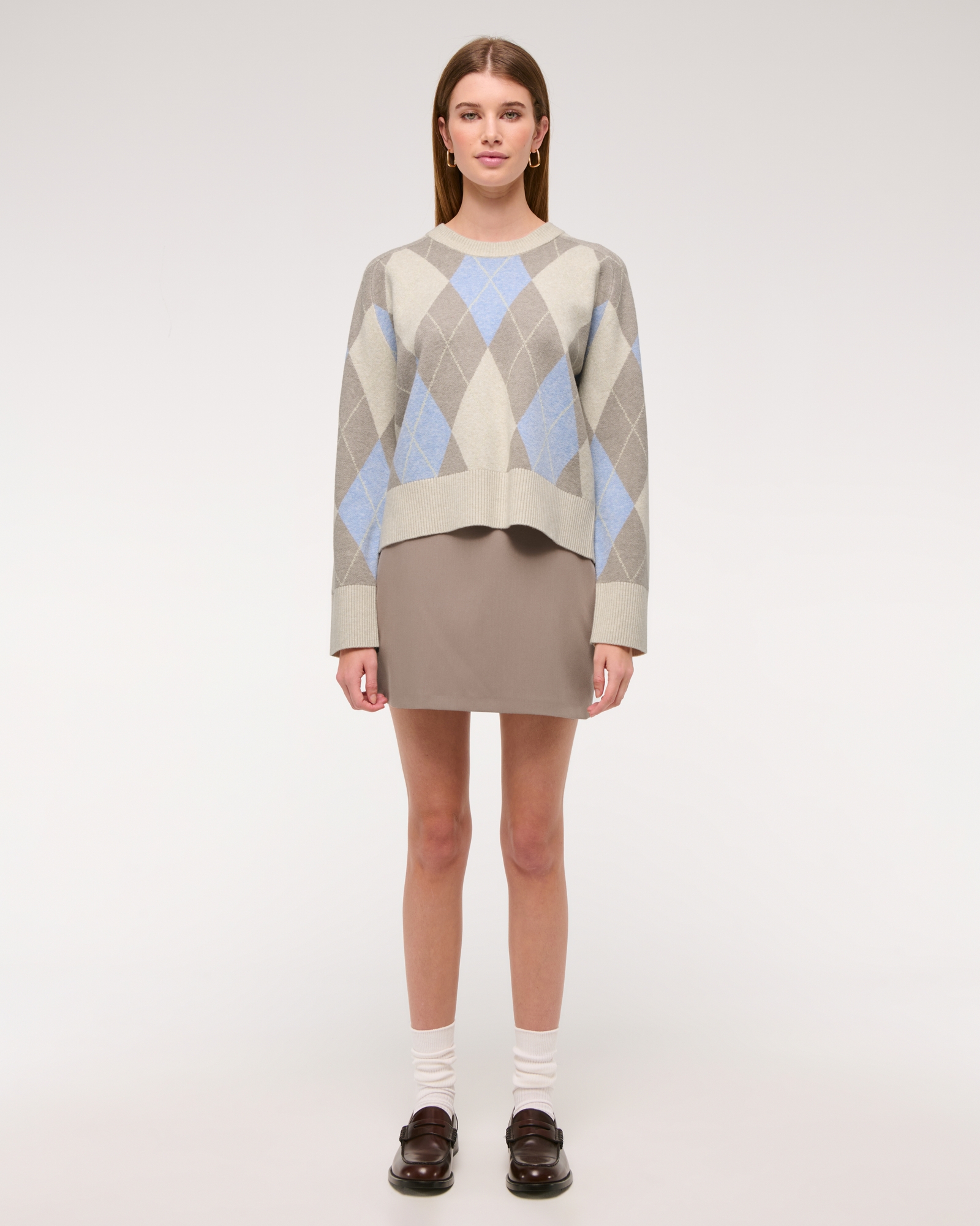 The A&F Madeline Western Crew Sweater