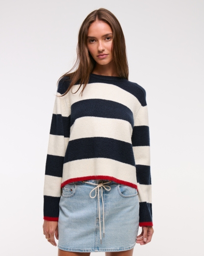 The A&F Madeline Western Crew Sweater