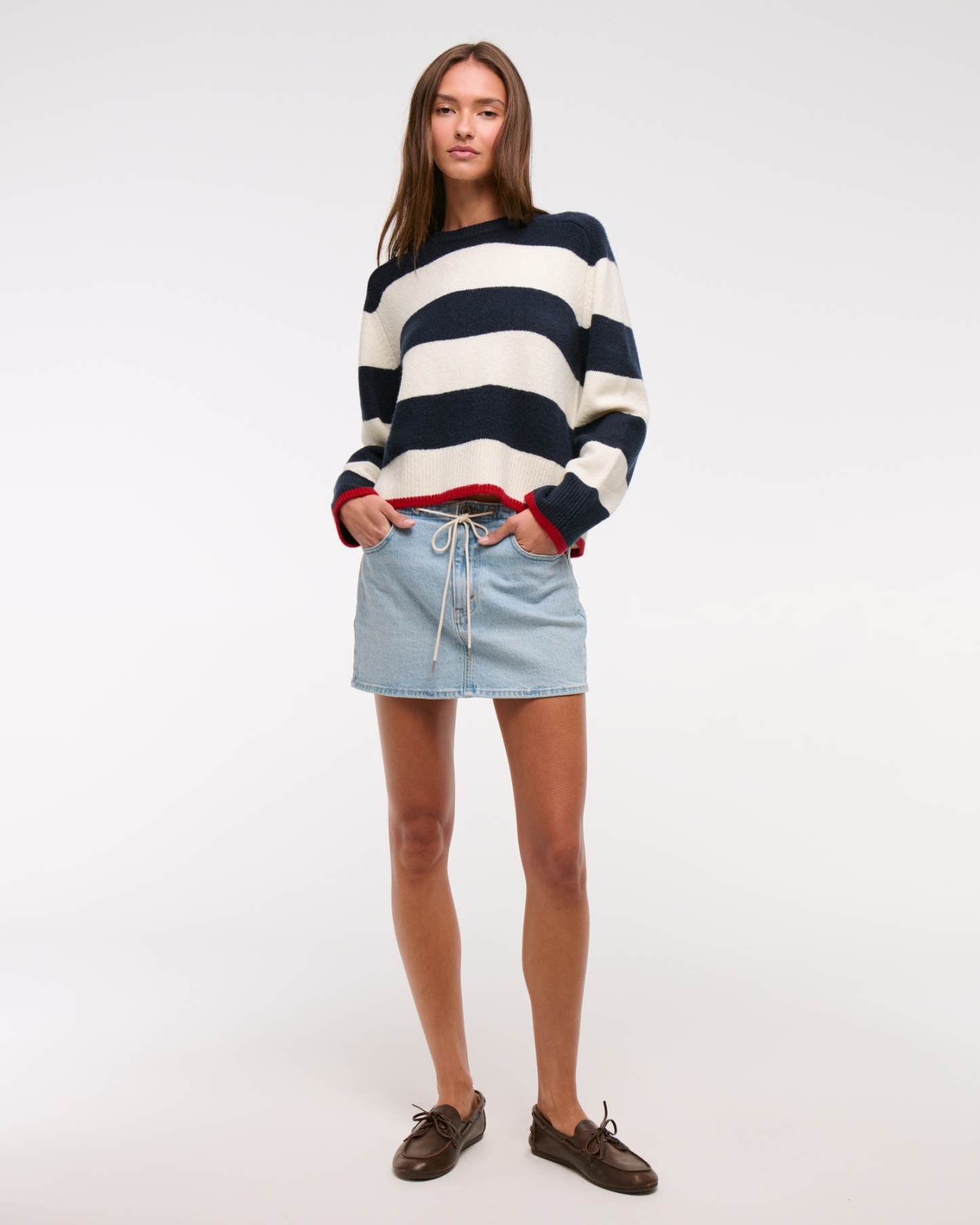 The A&F Madeline Western Crew Sweater