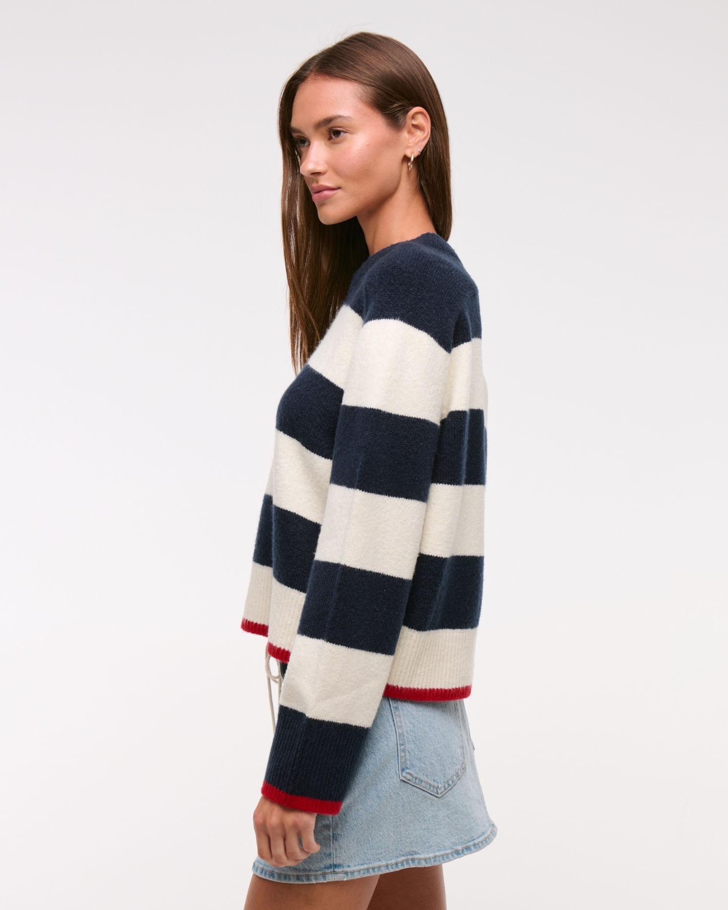 The A&F Madeline Western Crew Sweater