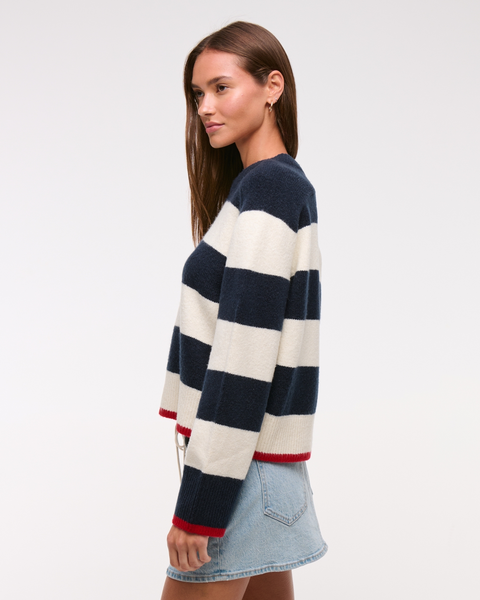 The A&F Madeline Western Crew Sweater