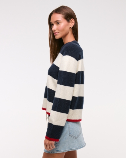 The A&F Madeline Western Crew Sweater