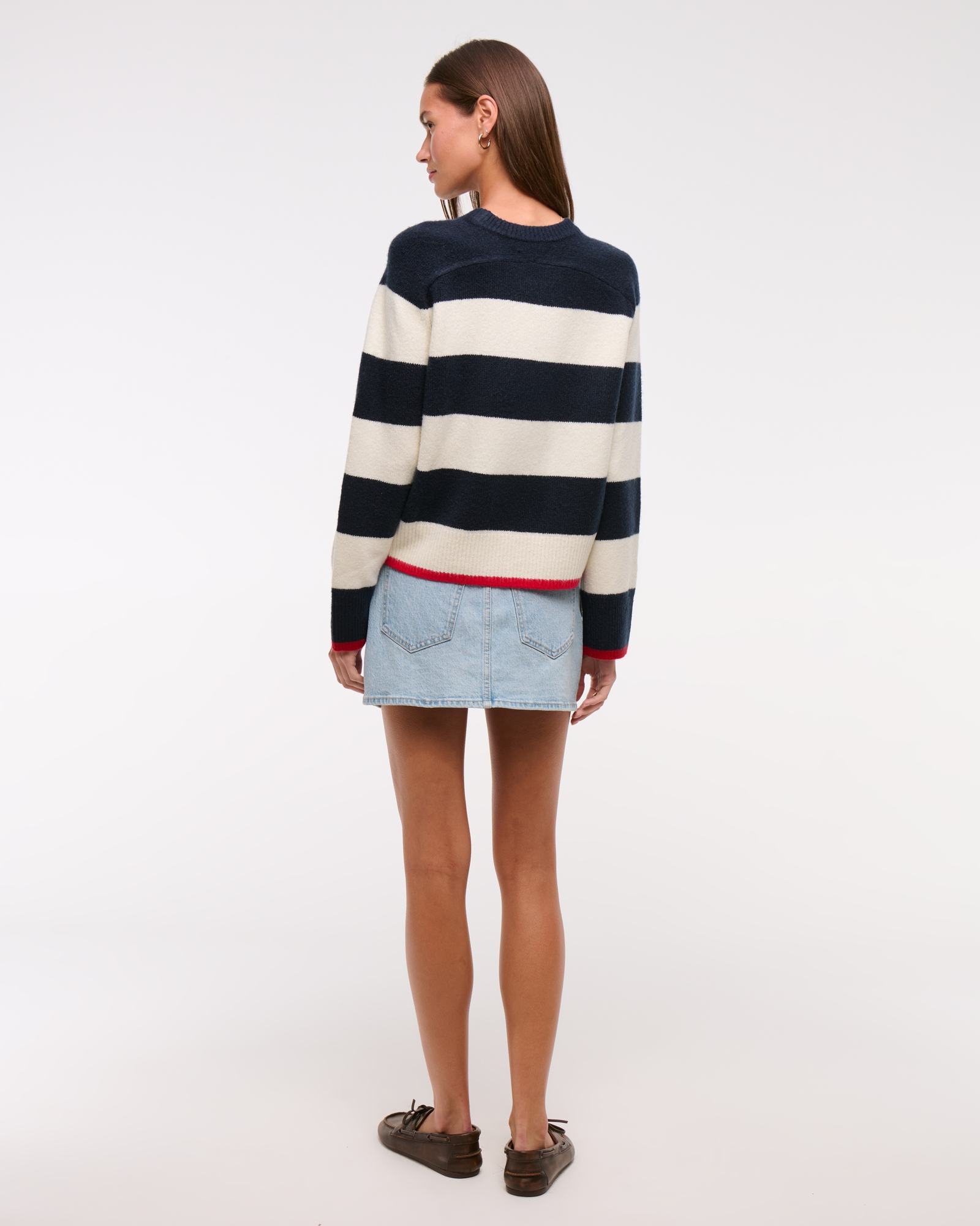 The A&F Madeline Western Crew Sweater