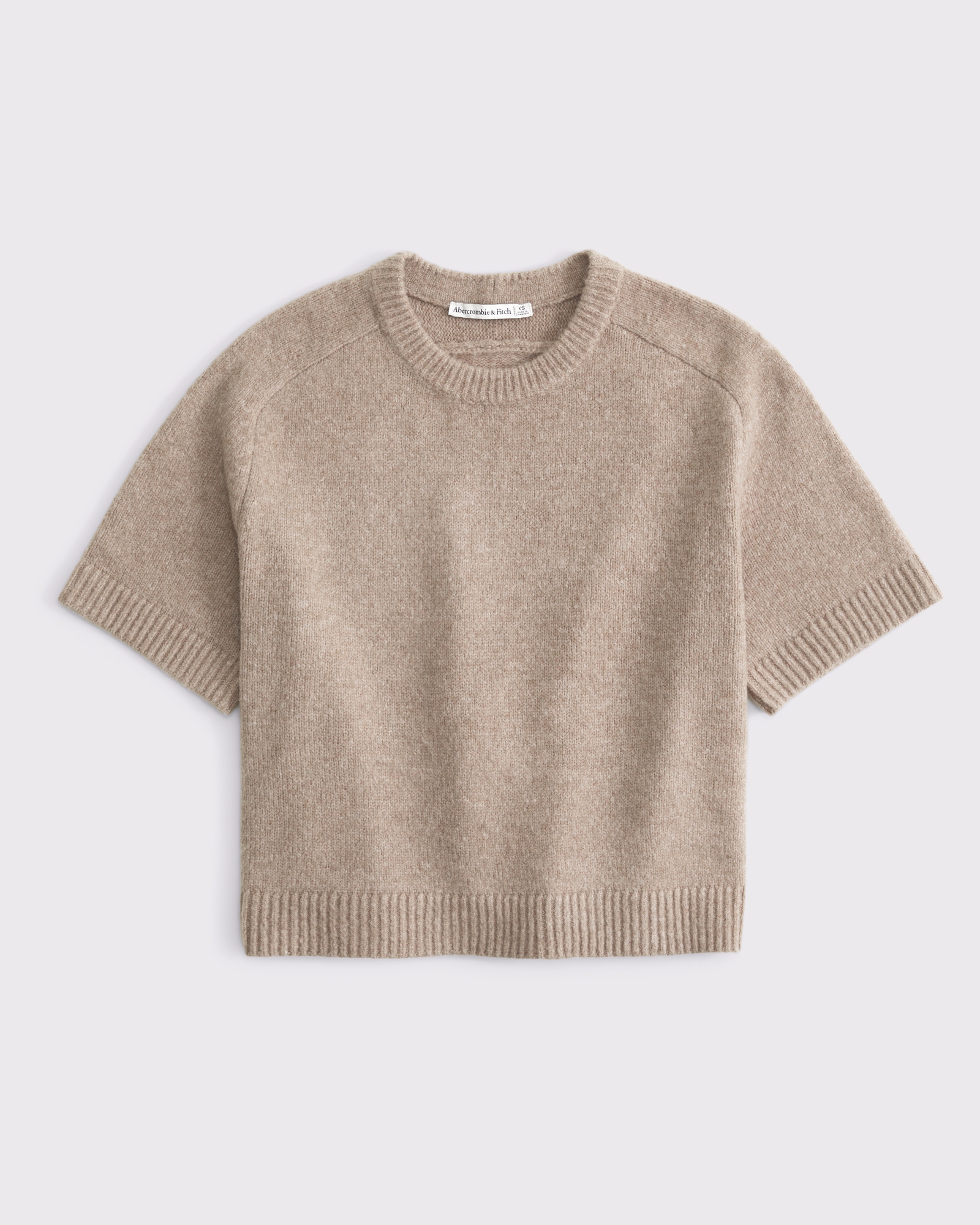 The A&F Madeline Textural Crew Sweater Tee
