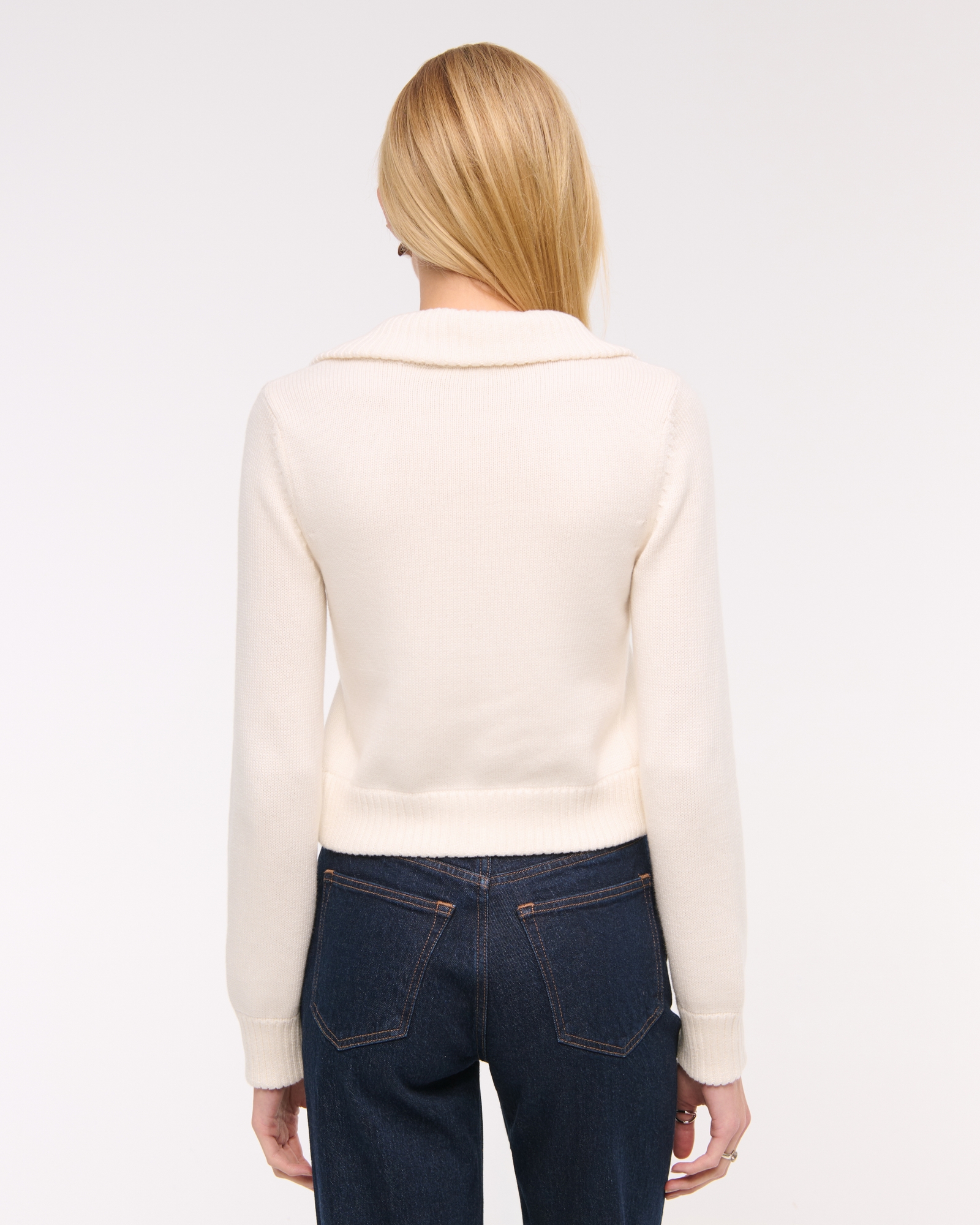 Double Zipper Western Cardigan