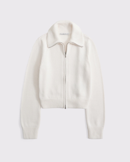 Double Zipper Western Cardigan