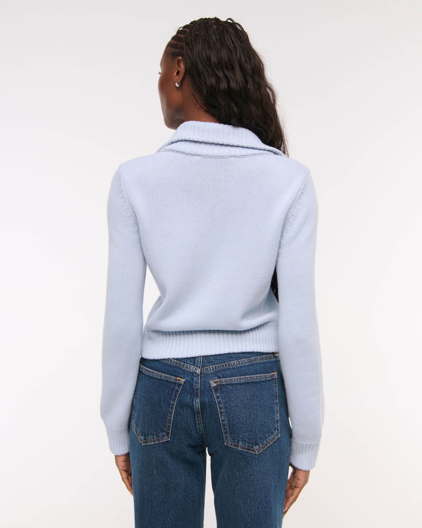 Double Zipper Western Cardigan