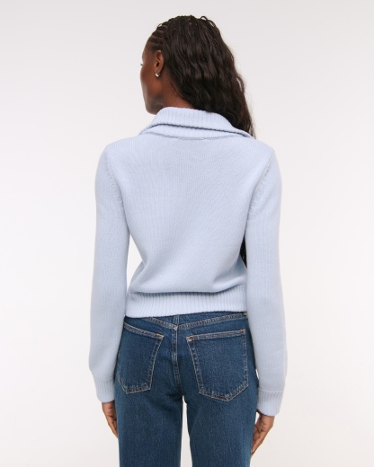 Double Zipper Western Cardigan