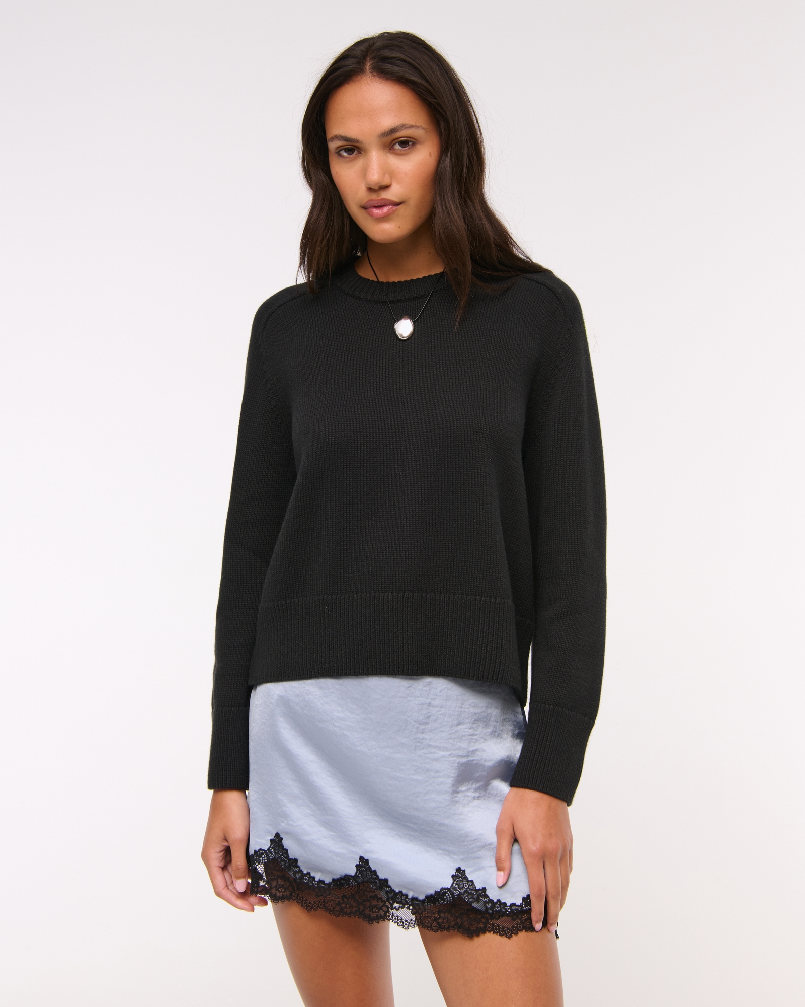 The A&F Madeline Western Crew Sweater