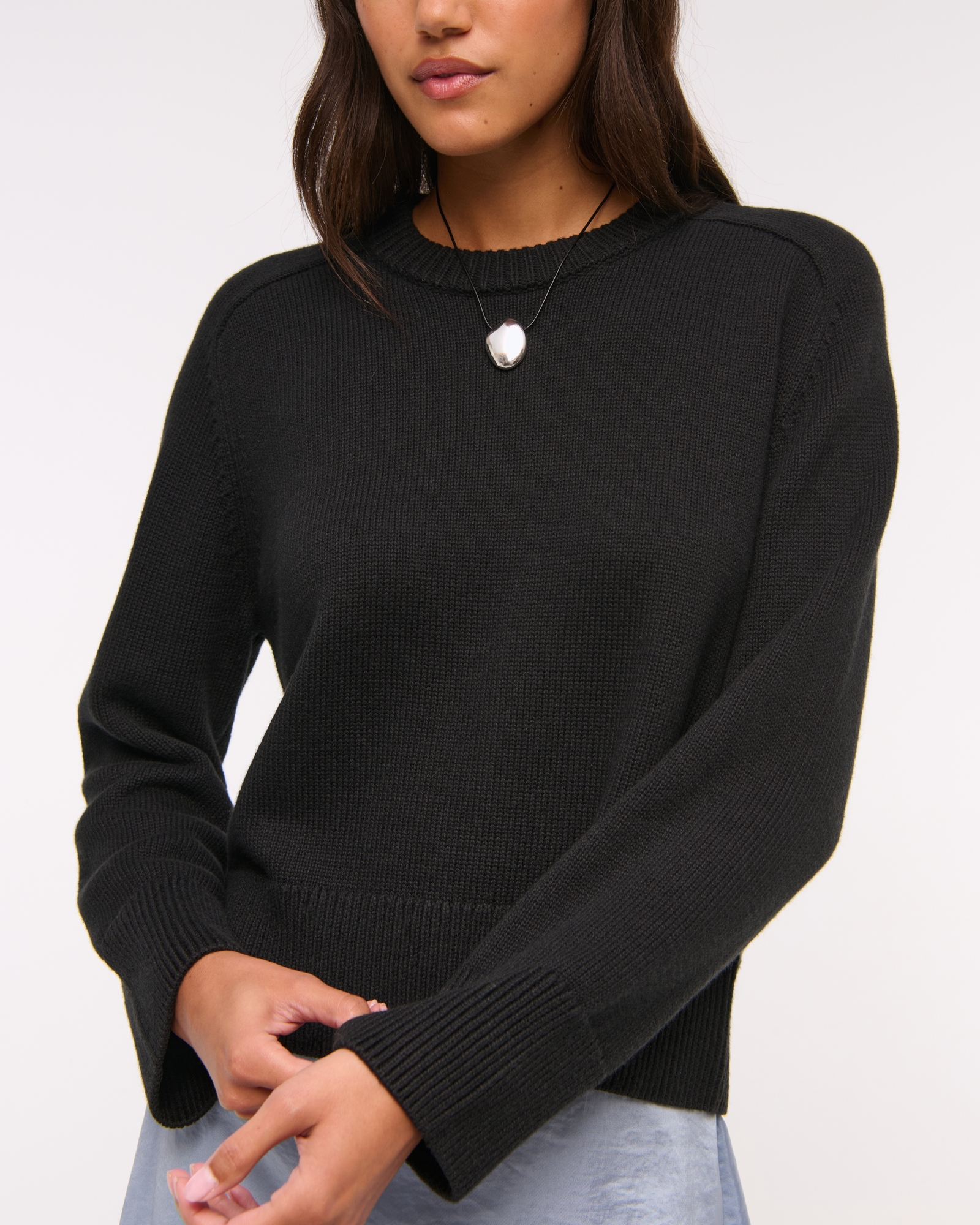 The A&F Madeline Western Crew Sweater