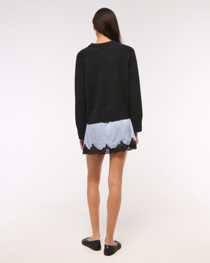 The A&F Madeline Western Crew Sweater