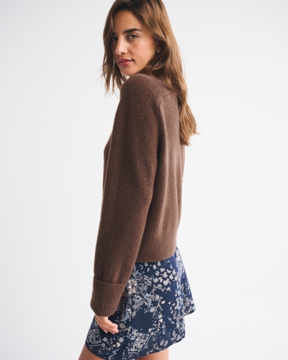 The A&F Madeline Western Crew Sweater