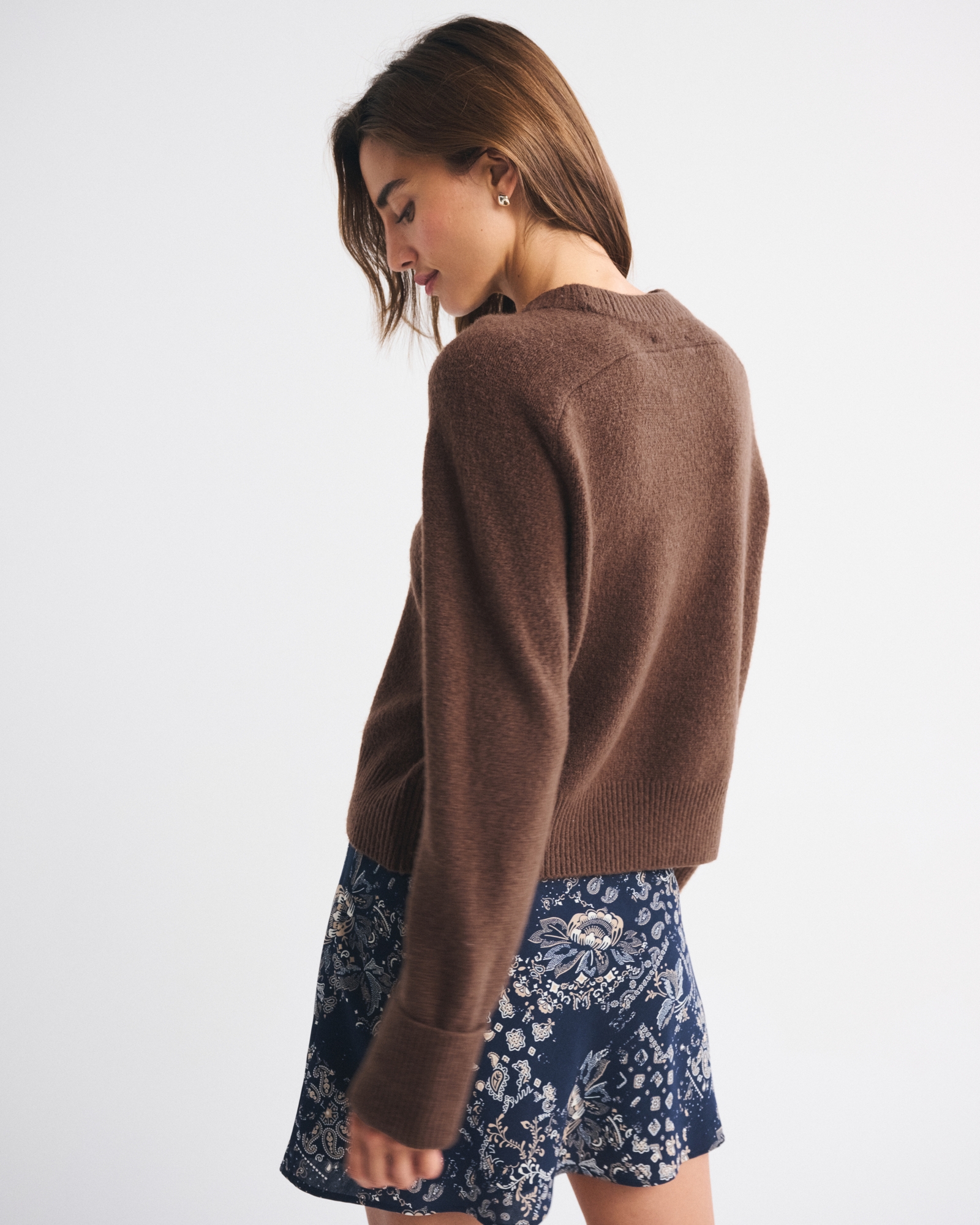 The A&F Madeline Western Crew Sweater
