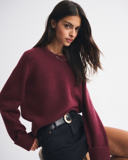 The A&F Madeline Western Crew Sweater