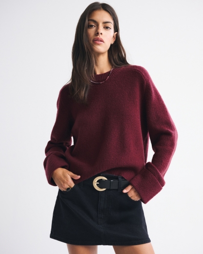 The A&F Madeline Western Crew Sweater