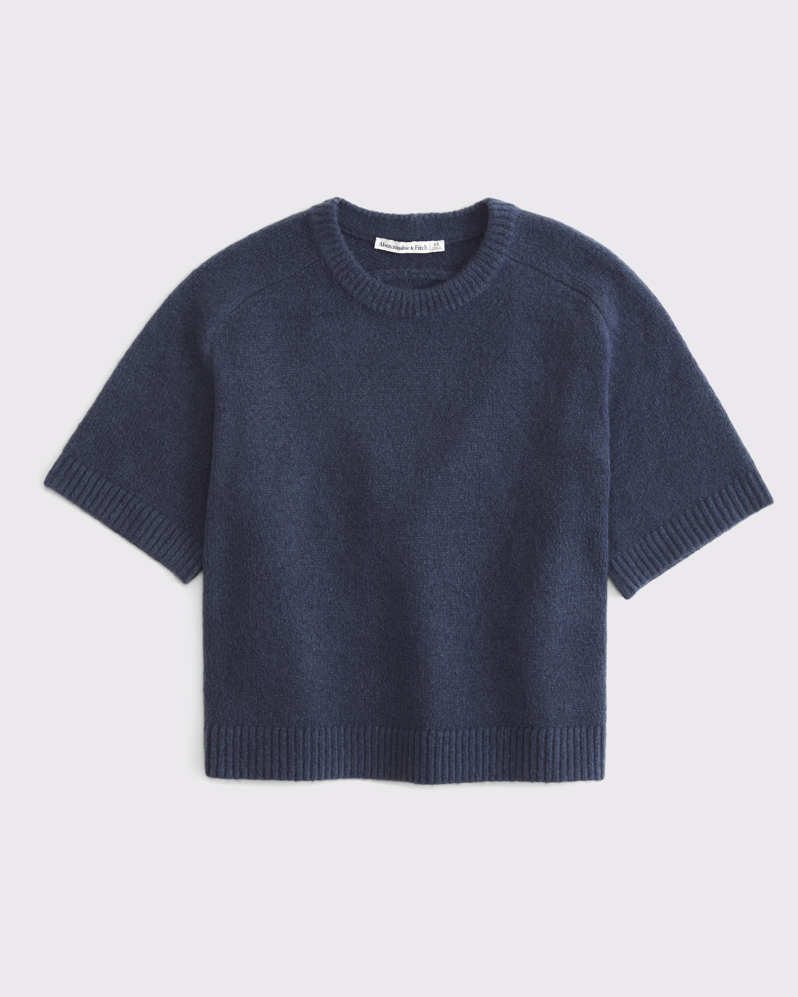The A&F Madeline Textural Crew Sweater Tee