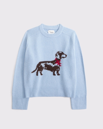 The A&F Madeline Western Crew Sweater