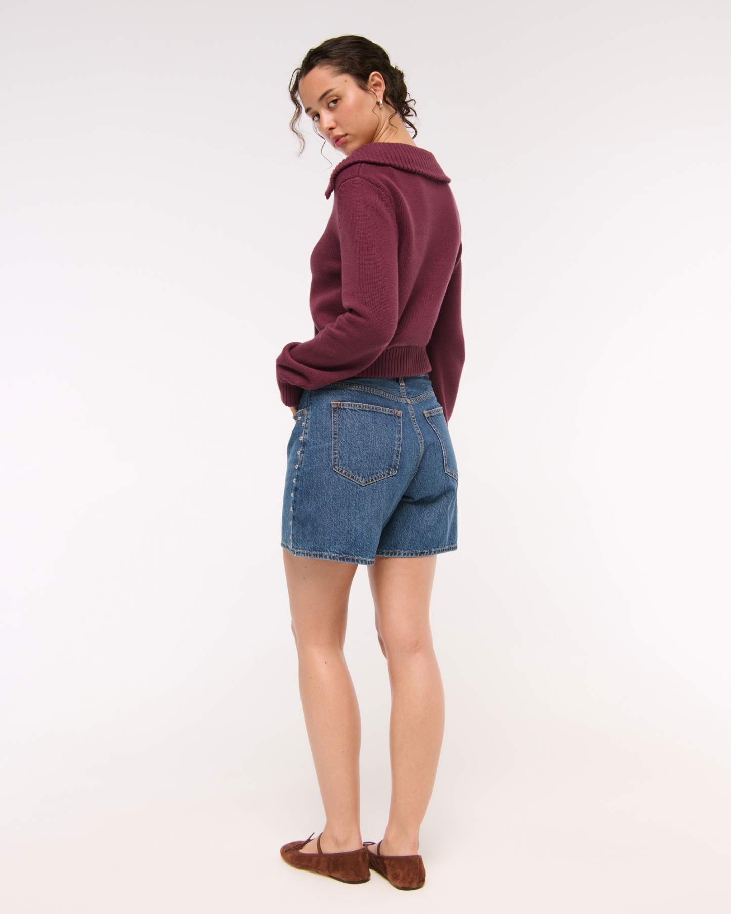 Double Zipper Western Cardigan