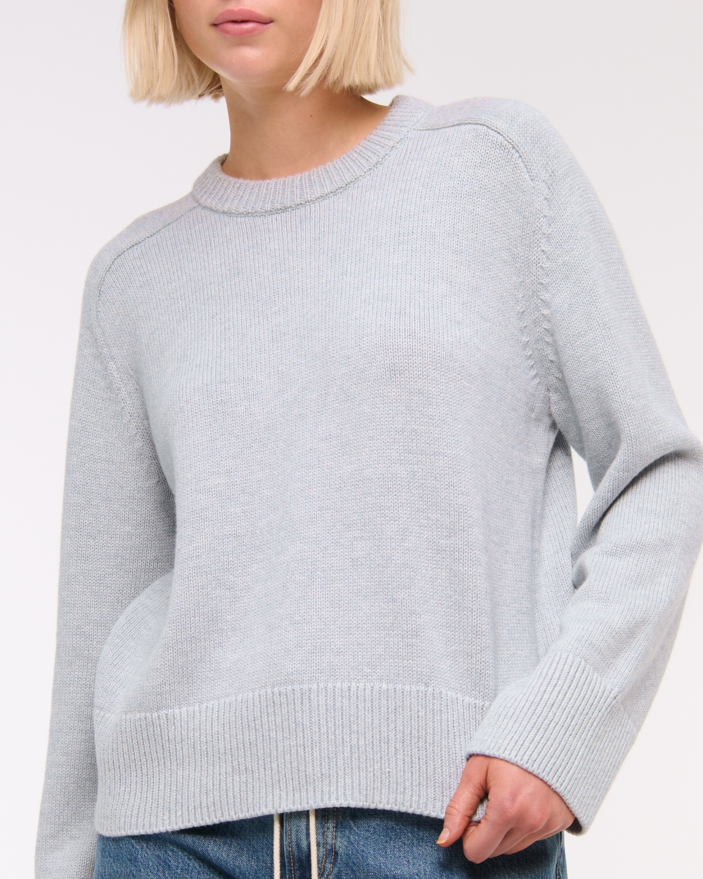 The A&F Madeline Western Crew Sweater