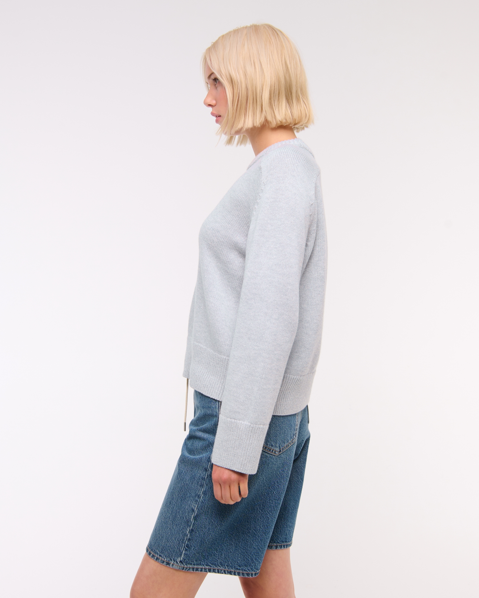 The A&F Madeline Western Crew Sweater