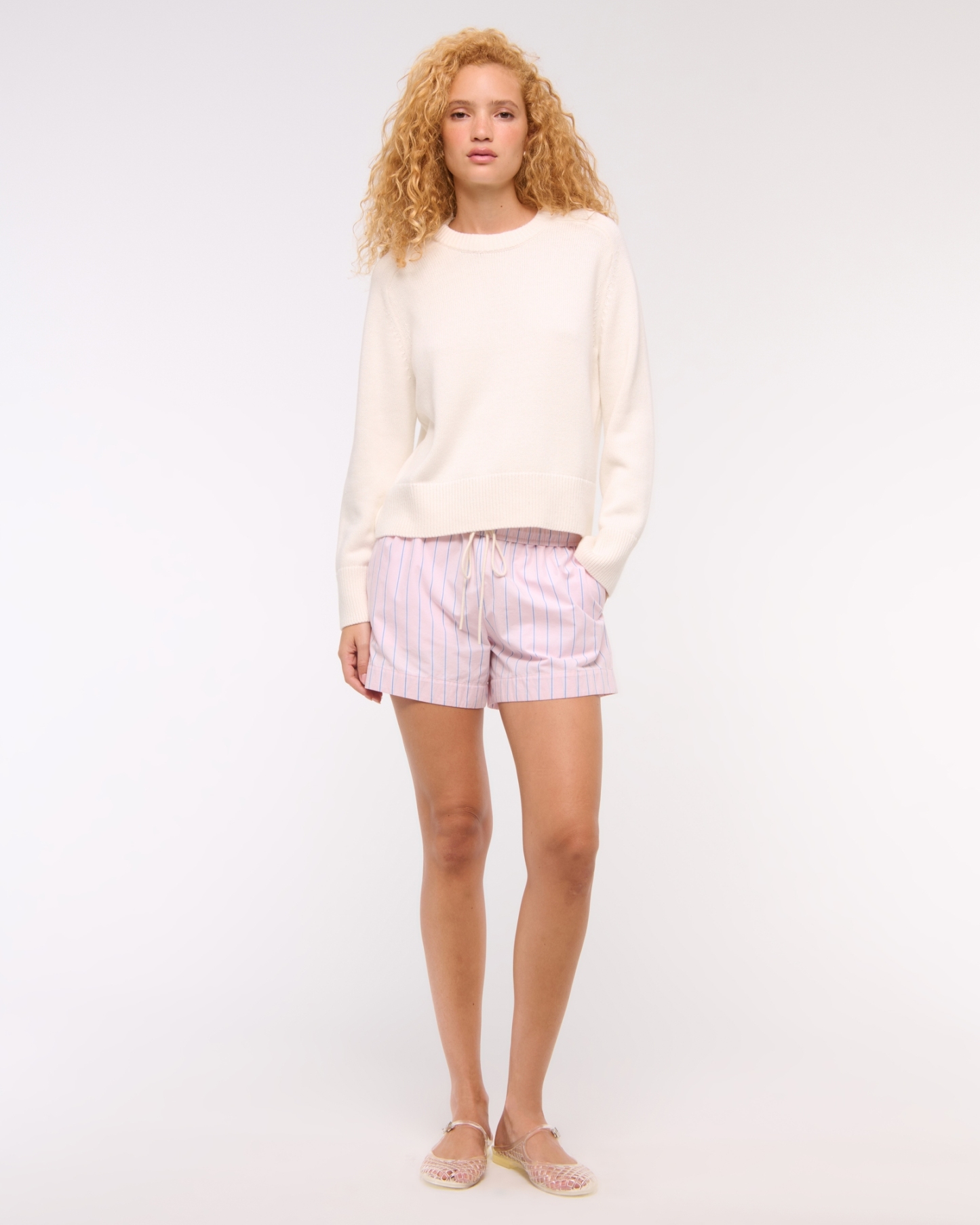 The A&F Madeline Western Crew Sweater