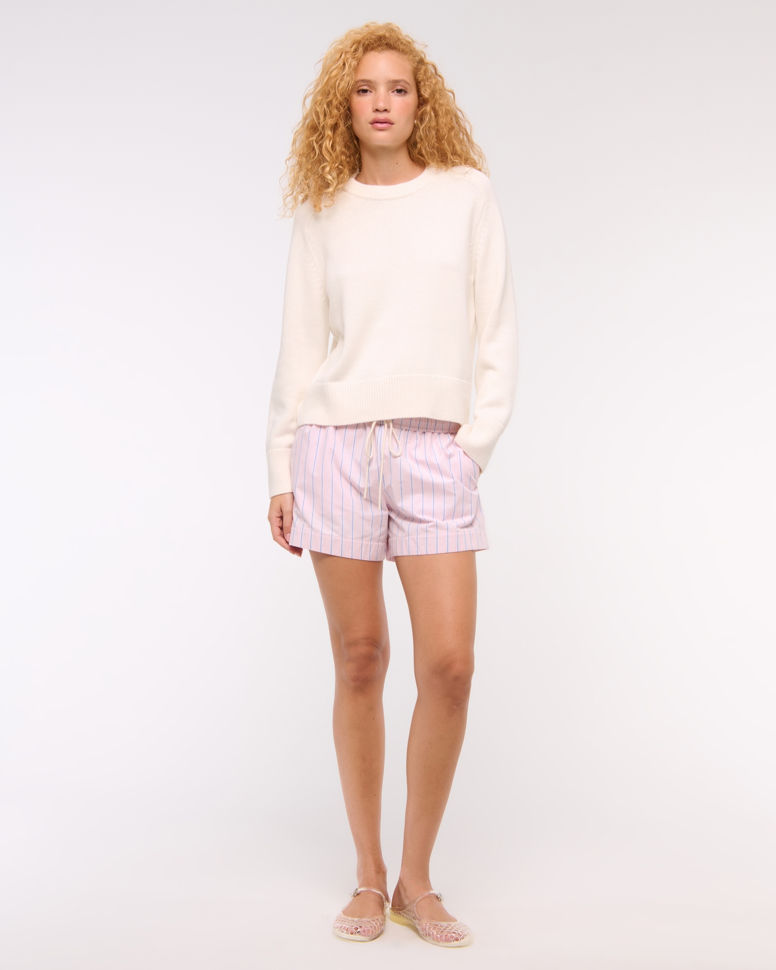 The A&F Madeline Western Crew Sweater